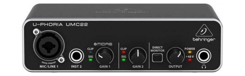 Behringer USB umc 22