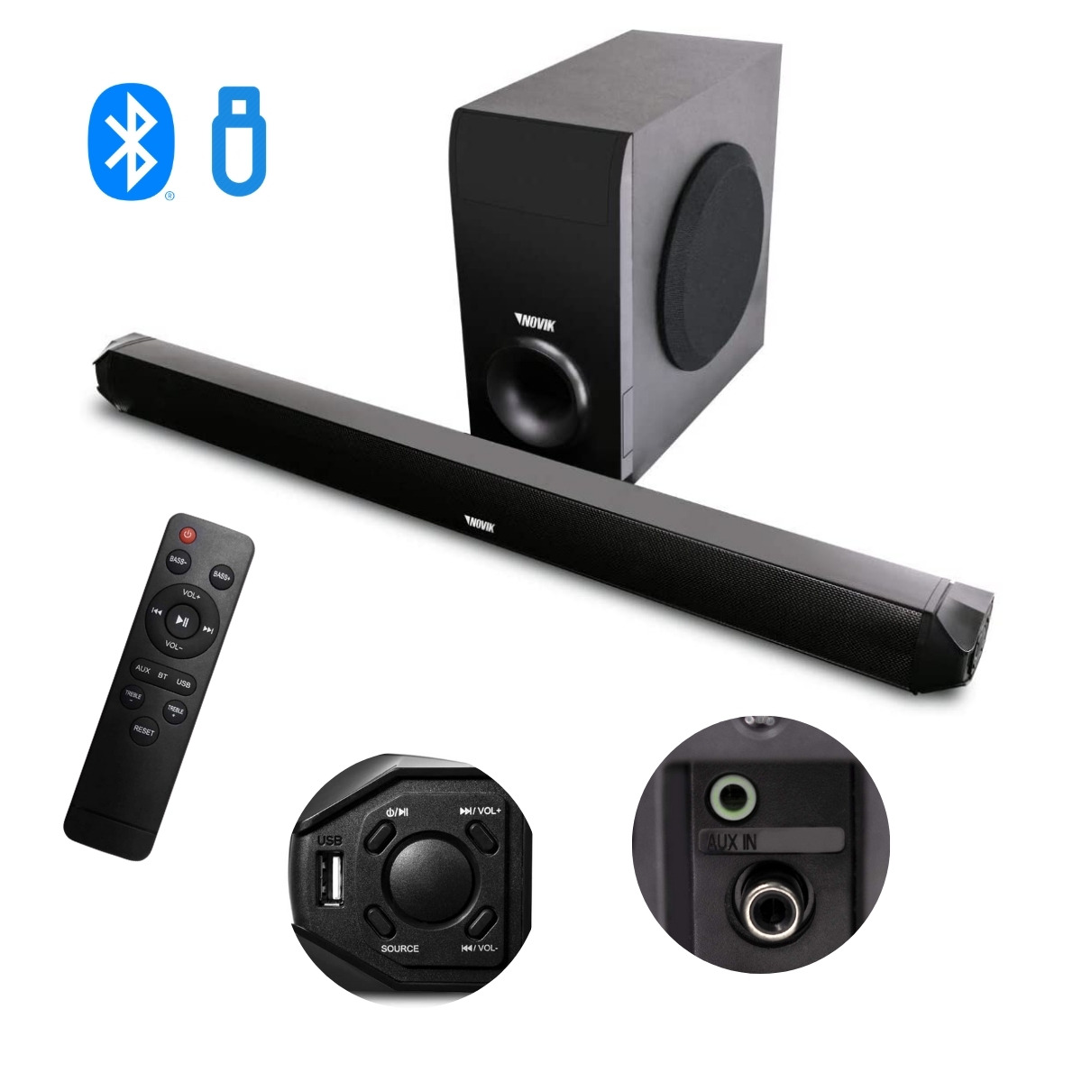 Novik Infinity 8 Soundbar Musitech