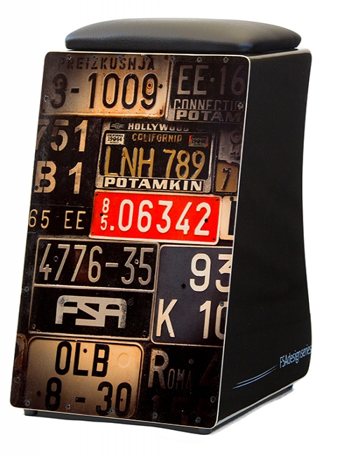 Cajon FSA Design FC 6629 Placa Captação Dupla