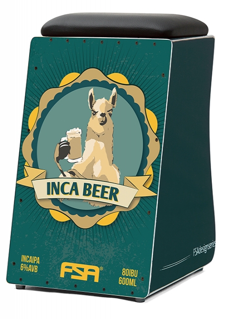 Cajon FSA Design FC 6626 Inca Beer Captação Dupla