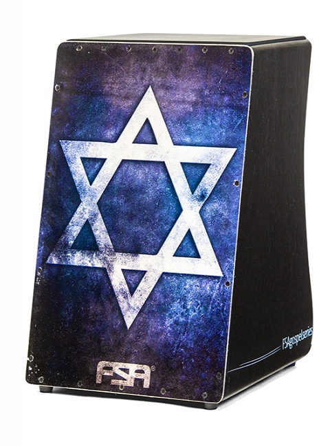 Cajon FSA Gospel FG 1507 Estrela de Davi Captaçao Dupla