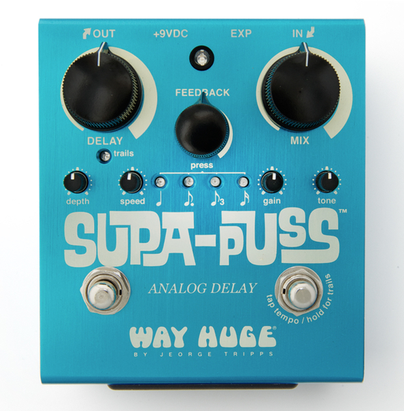 Pedal Dunlop Way Huge WHE 707 Supa Puss Analog Delay