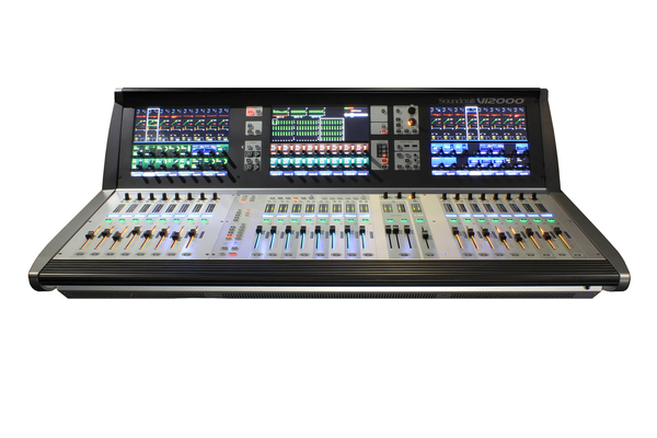 Mesa de Som Digital Soundcraft VI 2000