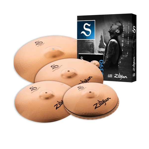 Kit de Pratos Zildjian S Family S390 - 14HH+16CR+18CR+20R