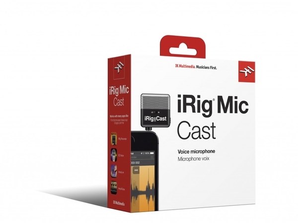 Microfone Ik Multimedia Irig Mic Cast