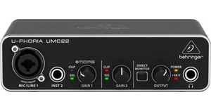 Interface Audio Behringer U Phoria UMC 22