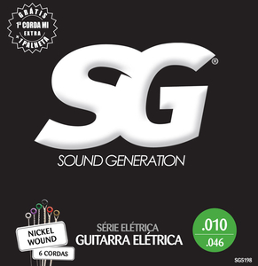 Encordoamento Guitarra SG 010 Niquel 5198