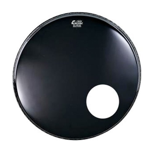 Pele Bumbo Remo Encore Ebony EN-1018-ES Resposta com Furo - 10616