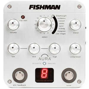 Pedal Fishman Pro Aura Spectrum Pro Pre Amp Violão PRO-AUR-SPC