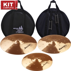 Kit de Pratos Orion Rev Pro 14 16 20 - RV70 Liga B10 