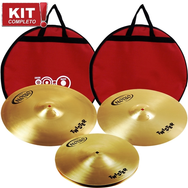 Kit Pratos Orion Twister TWR80 Set 13/16/20 Com Bag 