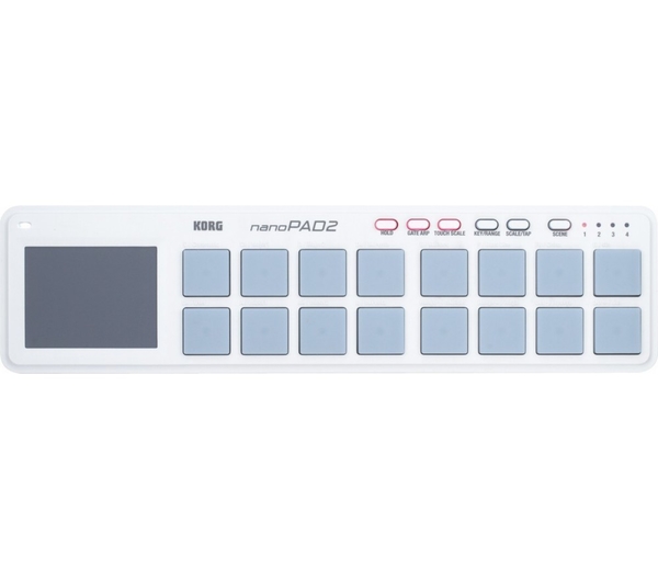 Controlador Korg Midi/USB Nanopad 2 WH