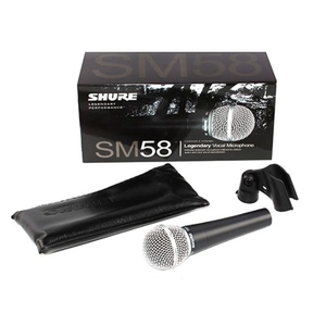 Microfone Shure SM-58 LC Vocal Dinâmico Cardióide