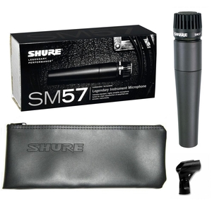 Microfone Shure SM57-LC Vocal/Instrumento