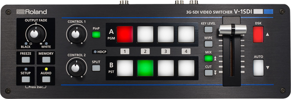 Switcher de Video Roland V 1SDI 4 Canais