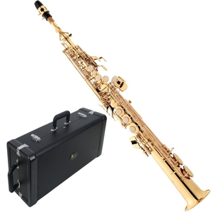 Saxofone Soprano Eagle SP 502 Laqueado Sib C/ Estojo