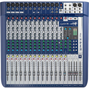 Mesa de Som Soundcraft Signature 16