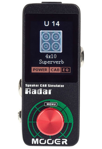 Pedal Mooer Radar Speaker Cab Simulator MS 1