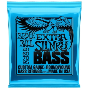 Encordoamento Ernie Ball Baixo 040.095 P02835 Extra Slinky