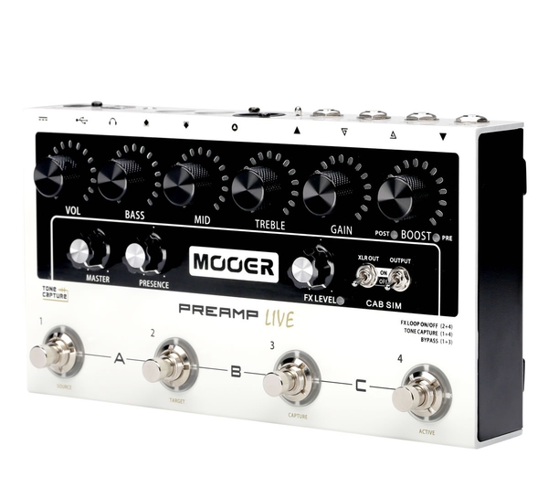 Pedaleira Mooer M 999 Preamp Live