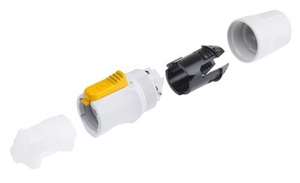 Conector Neutrik NAC3FCB Powercon Cabo/Linha Saida A/C