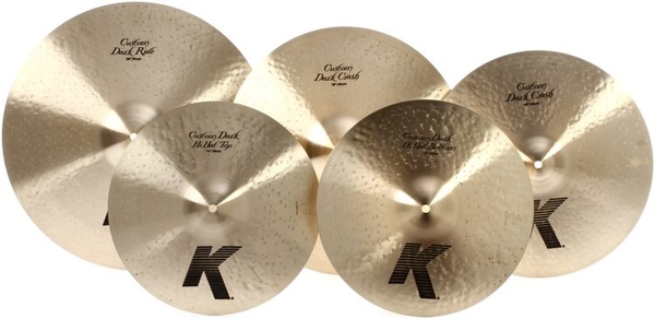 Kit Pratos Zildjian Gospel K Custom Dark Series - KCD900 - 14+16+18+20