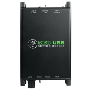 Direct Box Mackie MDB USB Stéreo