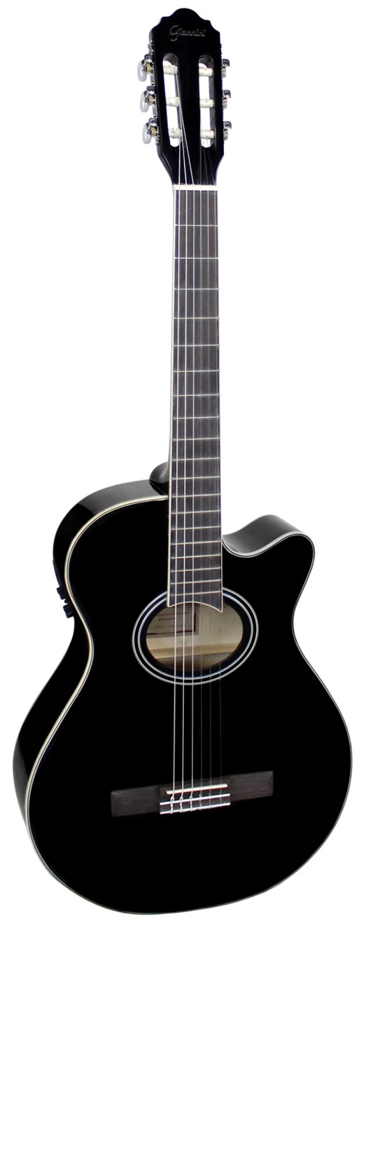 Violão Giannini GNF 1 D CEQ BK Nylon Eletroacustico Preto