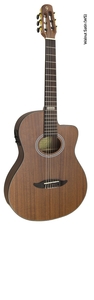 Violão Giannini GNF 3 CEQ WS Nylon Eletro-Acústico Walnut Satin 