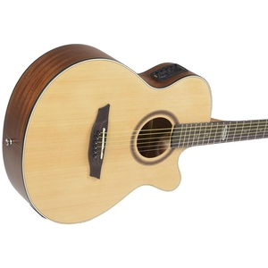 Violão Strinberg SA 200C NS Elétrico Aço Natural Fosco 