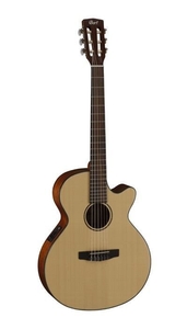 Violão Cort CEC 3 NS Flat Nylon Eletroacústico Natural Satin