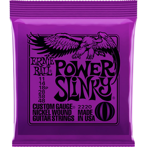 Encordoamento Ernie Ball Guitarra 011 048 P0 2220 Power Slinky