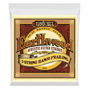 Encordoamento Ernie Ball Banjo 5 Cordas EarthWood P02061