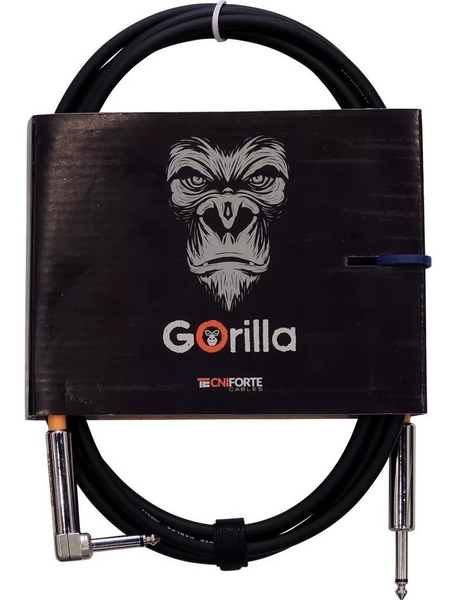 Cabo Instrumento Tecniforte GO 15 LNI 15FT 4,57m Gorilla Reto/Angulado