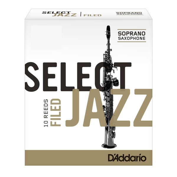 Palheta Select Jazz Sax Soprano Rsf1ssx3m 3 Medium Filed