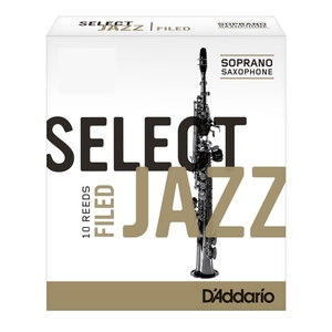 Palheta Select Jazz Sax Soprano Rsf1ssx3m 3 Medium Filed