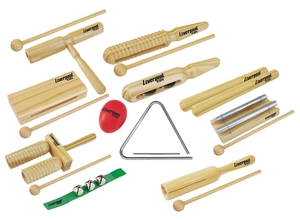 Kit Percussão Infantil Liverpool - Kit INF03 10 Instrumentos