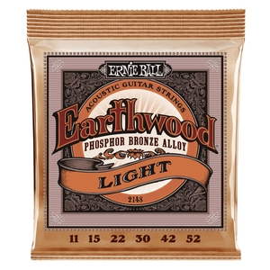 Encordoamento Ernie Ball Violão Earthwood 011 PO2148 Phosphor Bronze