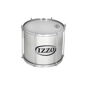 Surdo Izzo 14x30cm Aluminio c/ Pele Leitosa - 6229