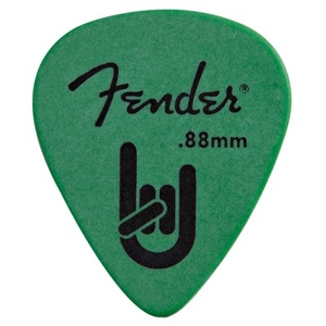 Kit 72 Palhetas Fender Rock ON 12 x 0.50.0.60.0.73.0.88.1.0.1.14mm