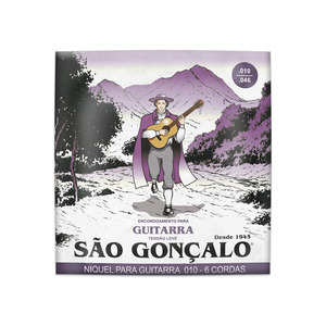 Encordoamento Guitarra São Gonçalo .010-.046 Niquel - 11027