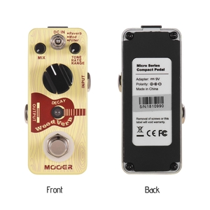 Pedal Mooer Woodverb 3 Modos Reverb Violão MRV3