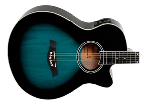 Violão Giannini GSF 1 D CEQ DBB Azul Eletroacústico