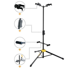 Suporte Instrumento Hercules GS-422B Guit/Bass com Regulagem