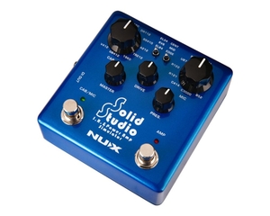 Pedal NUX Solid Studio NSS-5 I.R & Power Amp Simulator