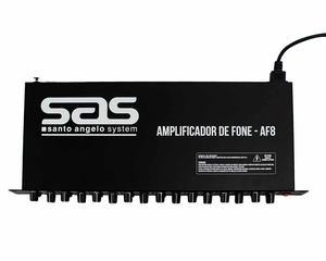 Amplificador de Fone Santo Angelo AF 8 Canais