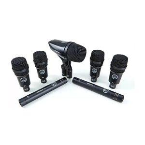 Kit Microfone Bateria Drum Set Session AKG 7 Peças c/ Case