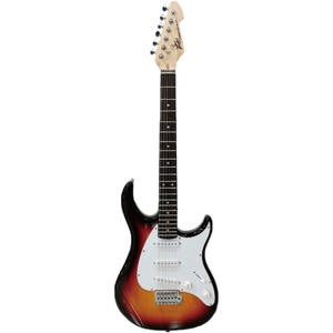 Guitarra Peavey Raptor SSS Sunburst com Escudo Branco 3 Single