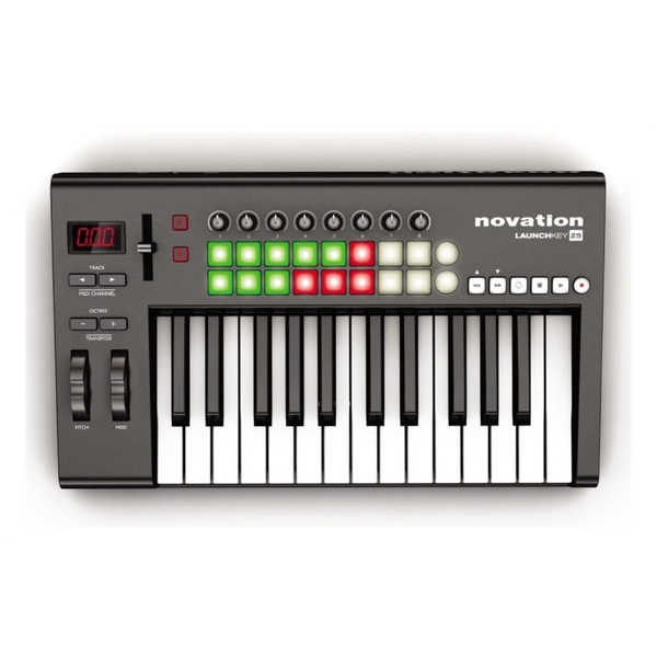 Teclado Novation Controlador USB Launchkey 25 teclas Mk2