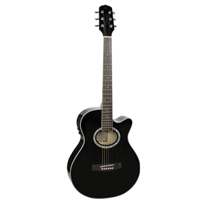 Violão Giannini GSF 1 D CEQ BK Preto Eletroacústico